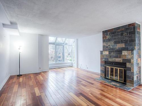 Living room - 155 Rue Terry-Fox, Montréal (Verdun/Île-Des-Soeurs), QC - Indoor With Fireplace