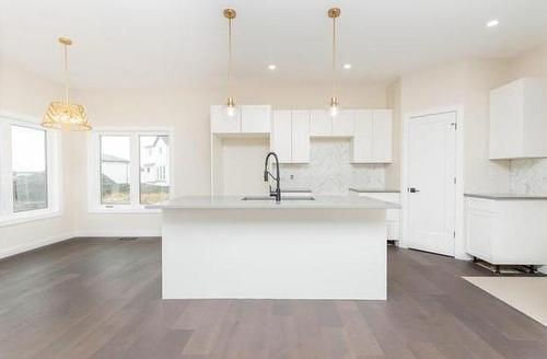 657 Sand Piper Trail S, Landmark, MB - Indoor Photo Showing Kitchen With Upgraded Kitchen