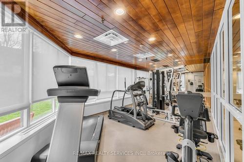 #109 -1001 Cedarglen Gate, Mississauga, ON - Indoor Photo Showing Gym Room