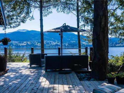 11780 Fairtide Rd, Ladysmith, BC - Outdoor With Body Of Water With Deck Patio Veranda With View