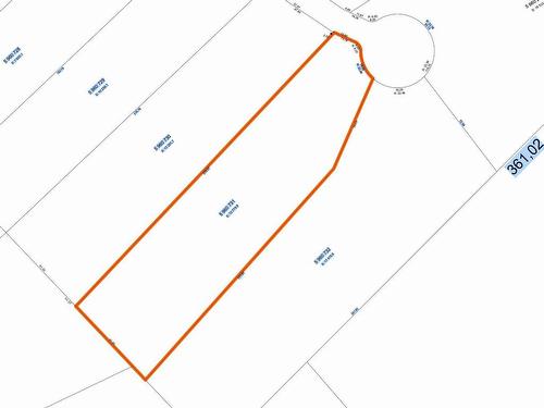 Plan (croquis) - Rue Du Moulin, Sainte-Béatrix, QC 