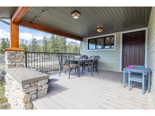 21 - 6800 Columbia Lake Road, Fairmont Hot Springs, BC - Outdoor With Deck Patio Veranda With Exterior