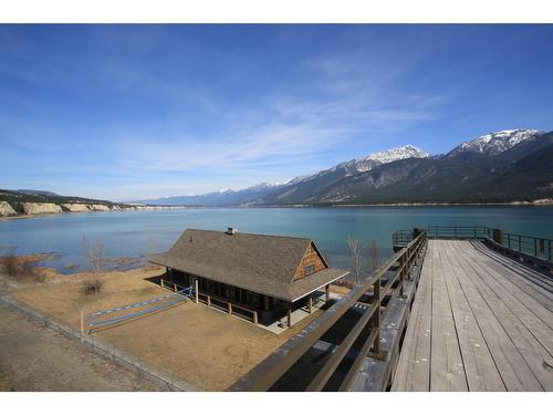 21 - 6800 Columbia Lake Road, Fairmont Hot Springs, BC - Outdoor With Body Of Water With Deck Patio Veranda With View