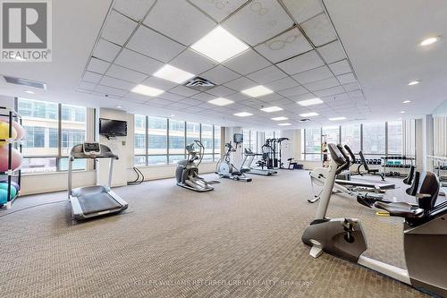 #2507 -18 Parkview Ave, Toronto, ON - Indoor Photo Showing Gym Room