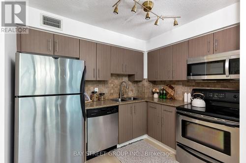 #1210 -12 Yonge St, Toronto, ON - Indoor Photo Showing Kitchen With Double Sink