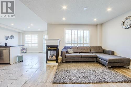 22 Windward Crescent, Vaughan, ON - Indoor Photo Showing Living Room With Fireplace