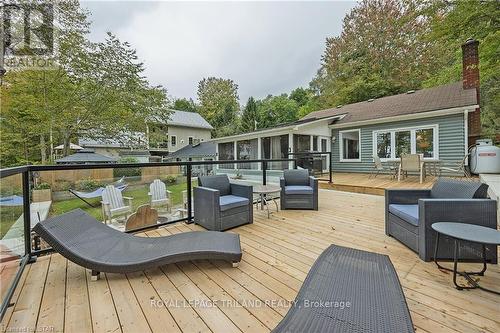 27955 Park Drive, Dutton/Dunwich, ON - Outdoor With Deck Patio Veranda With Exterior