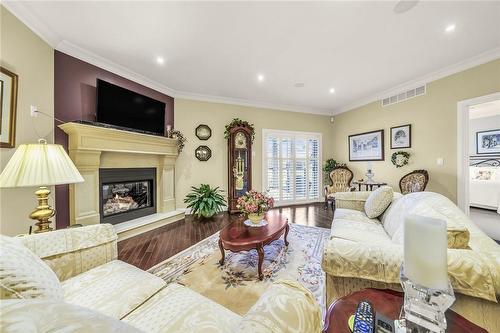 139 St. Michaels Street, Delhi, ON - Indoor Photo Showing Living Room With Fireplace