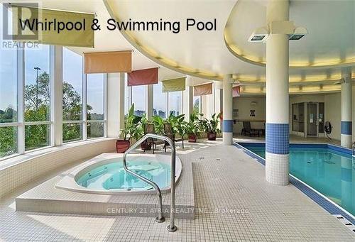 1107 - 3 Rean Drive, Toronto, ON - Indoor Photo Showing Other Room With In Ground Pool