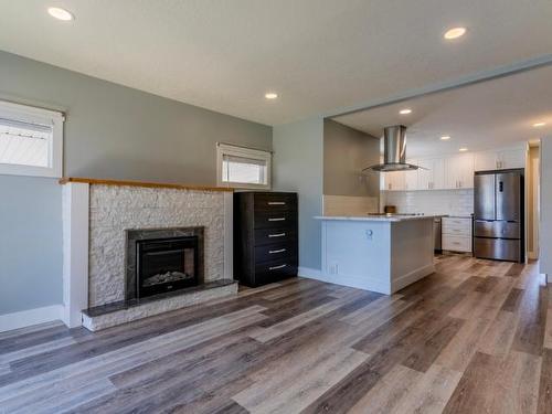 138 Marcel Street, Kamloops, BC - Indoor With Fireplace