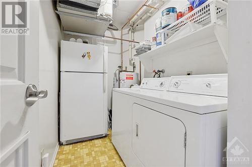 In-Unit Laundry Room - 470 Laurier Avenue W Unit#508, Ottawa, ON - Indoor Photo Showing Laundry Room