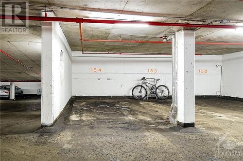 Parking Spot 154 - 470 Laurier Avenue W Unit#508, Ottawa, ON - Indoor Photo Showing Garage