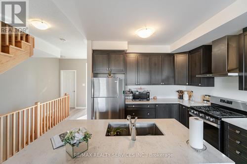 53 Woodstream Dr, Toronto, ON - Indoor Photo Showing Kitchen With Upgraded Kitchen