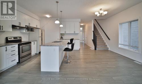 54 Pondcliffe Dr, Kitchener, ON - Indoor Photo Showing Kitchen With Upgraded Kitchen