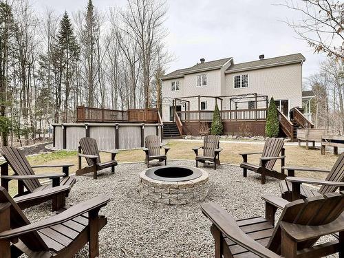 Backyard - 192  - 192A Rue Jacques, Saint-Colomban, QC - Outdoor With Deck Patio Veranda With Exterior