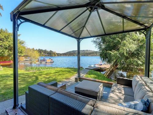 4817 Prospect Lake Rd, Saanich, BC - Outdoor With Body Of Water With View With Exterior