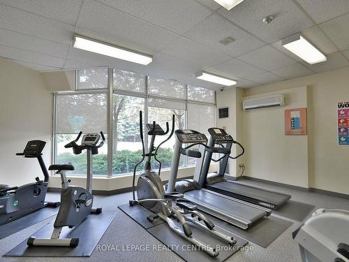1209-50 Kingsbridge Garden Circ, Mississauga, ON - Indoor Photo Showing Gym Room