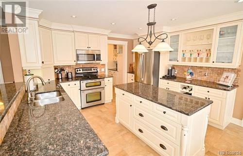 10 Emma Court, Fredericton, NB - Indoor Photo Showing Kitchen With Double Sink