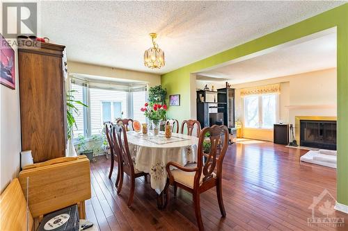 2045 Boake Street, Orleans, ON - Indoor Photo Showing Dining Room With Fireplace
