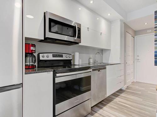 Kitchen - 313-937 Av. Roland-Beaudin, Québec (Sainte-Foy/Sillery/Cap-Rouge), QC - Indoor Photo Showing Kitchen With Upgraded Kitchen