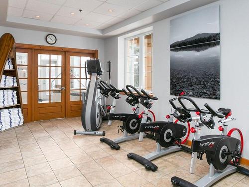 Salle d'exercice - 346-140 Ch. Au Pied-De-La-Montagne, Mont-Tremblant, QC - Indoor Photo Showing Gym Room