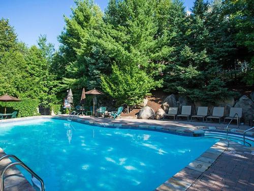 Piscine - 346-140 Ch. Au Pied-De-La-Montagne, Mont-Tremblant, QC - Outdoor With In Ground Pool With Backyard
