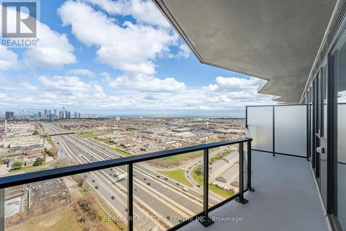 #2606 -36 Zorra St, Toronto, ON - Outdoor With Balcony With View With Exterior
