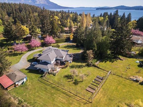 3240 Kilipi Rd, Mill Bay, BC - Outdoor With Body Of Water With View