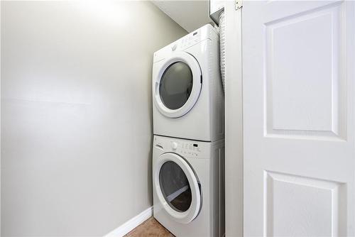 In Suite Laundry Room - 2055 Upper Middle Road|Unit #1209, Burlington, ON - Indoor Photo Showing Laundry Room