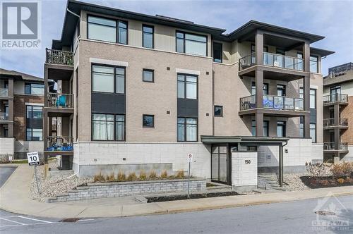 150 Guelph Private Unit#102, Ottawa, ON - Outdoor With Balcony With Facade
