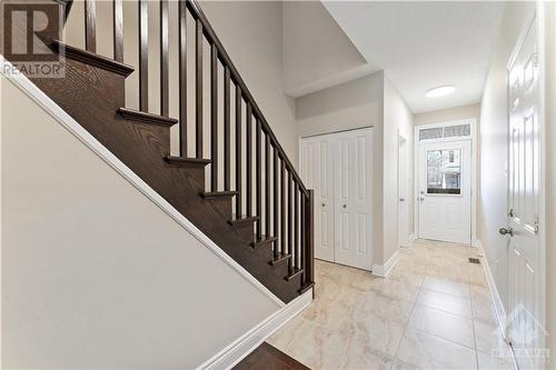 Foyer with beautiful upgraded tile - 109 Hawkeswood Drive, Ottawa, ON - Indoor Photo Showing Other Room