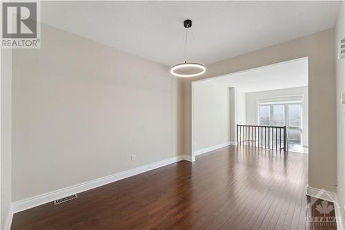 Beautiful hardwood in living and dining room - 109 Hawkeswood Drive, Ottawa, ON - Indoor Photo Showing Other Room