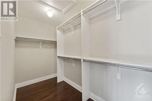 Large walk in closet in Primary bedroom - 109 Hawkeswood Drive, Ottawa, ON - Indoor With Storage