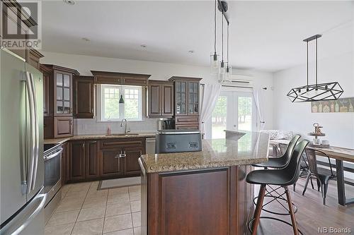 9 Harvest Court, Fredericton, NB - Indoor Photo Showing Kitchen With Upgraded Kitchen