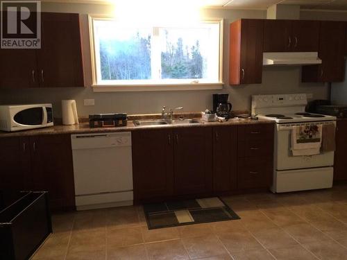 190 Main Road, Bellevue, NL - Indoor Photo Showing Kitchen With Double Sink