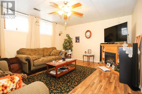 8 East Braemar Bay, Sault Ste. Marie, ON - Indoor Photo Showing Living Room With Fireplace