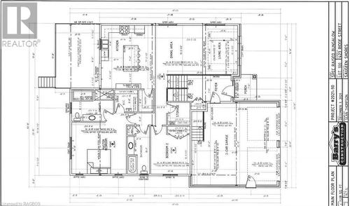 Main Floor Plan - 423 Ridge Street, Port Elgin, ON - Other