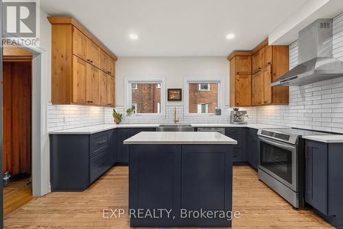 71 King Street, Prince Edward County, ON - Indoor Photo Showing Kitchen With Double Sink