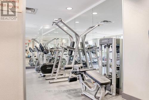 #1023 -1 Shaw St, Toronto, ON - Indoor Photo Showing Gym Room