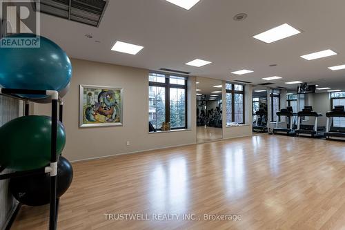 #2305 -78 Harrison Garden Blvd, Toronto, ON - Indoor Photo Showing Gym Room