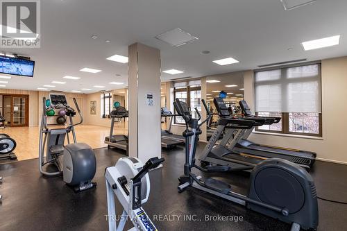 2305 - 78 Harrison Garden Boulevard, Toronto, ON - Indoor Photo Showing Gym Room