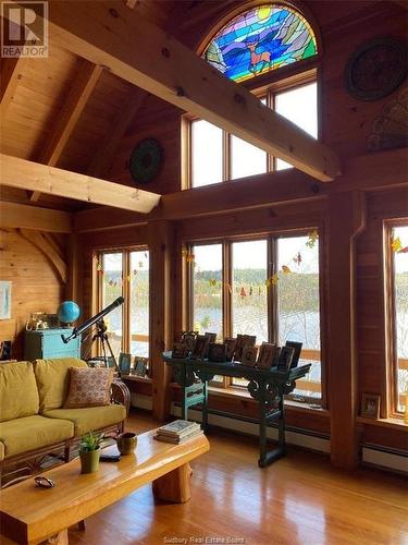 1 Butterfields Narrow Lake Matinenda, Blind River, ON - Indoor Photo Showing Living Room