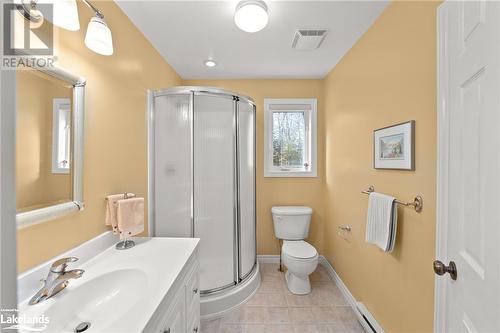 3-piece guest bathroom - 1257 Sir Sams Road, Haliburton, ON - Indoor Photo Showing Bathroom