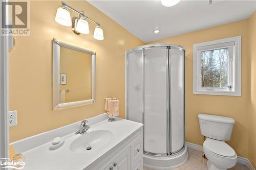 3-piece guest bathroom - 1257 Sir Sams Road, Haliburton, ON - Indoor Photo Showing Bathroom