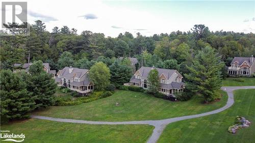 Aerial of Resort - 3876 Muskoka 118 Road W Unit# Sandfield 1 Week 3, Port Carling, ON - Outdoor With View