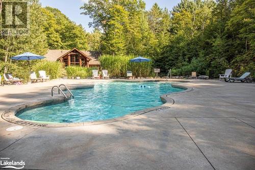 Grotto Pool - 3876 Muskoka 118 Road W Unit# Sandfield 1 Week 3, Port Carling, ON - Outdoor With In Ground Pool