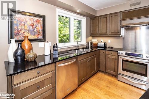 3876 Muskoka 118 Road W Unit# Sandfield 1 Week 3, Port Carling, ON - Indoor Photo Showing Kitchen With Double Sink
