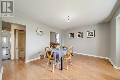 1776 Bernard, Windsor, ON - Indoor Photo Showing Dining Room