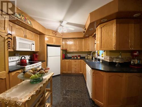 342 Grenfell Heights Heights, Grand Falls-Windsor, NL - Indoor Photo Showing Kitchen With Double Sink