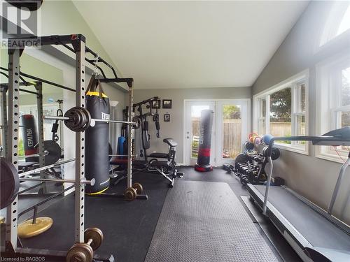 710 Andrew Malcolm Drive, Kincardine, ON - Indoor Photo Showing Gym Room